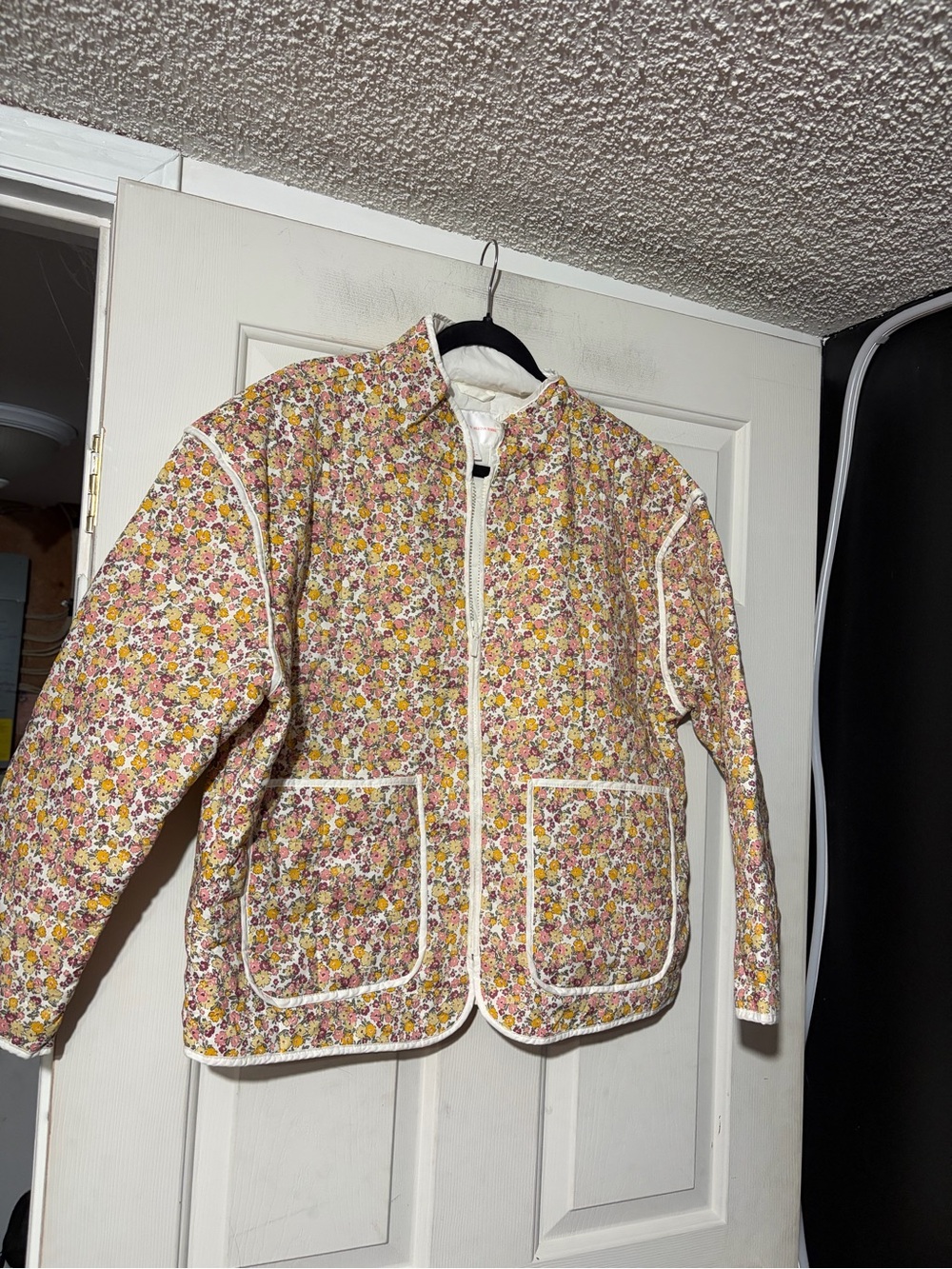 Joe Fresh Jillian Harris x Joe Spring Floral Fresh Quilted Jacket